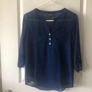 Express Dark Blue Shirt
